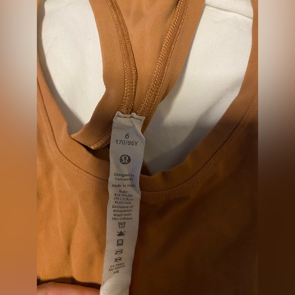 Lululemon Cool Racerback Tank Top - Picture 2 of 2